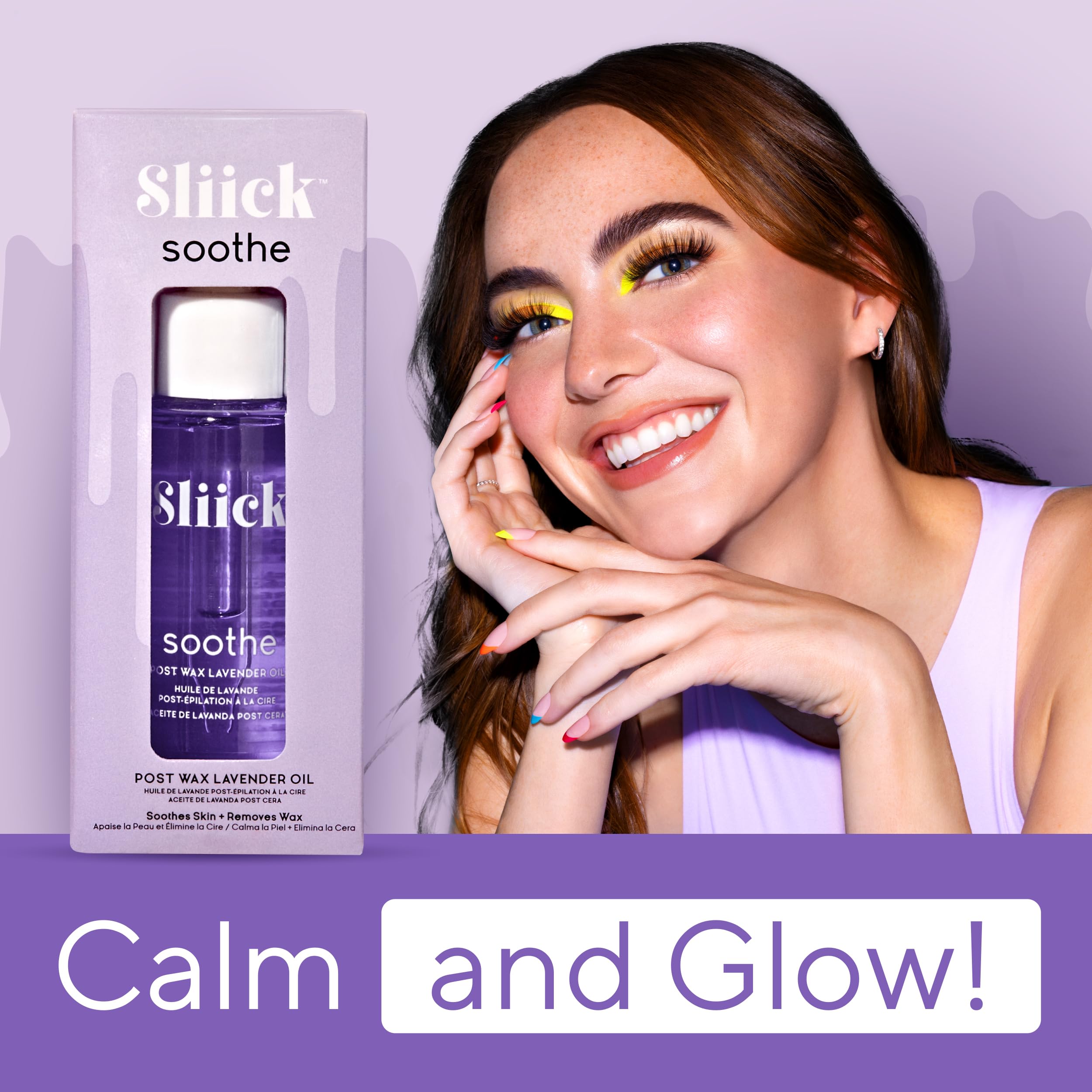 Sliick Soothe Post Wax Oil with Lavender - Soothing After Waxing